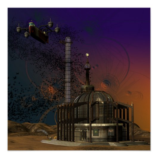 Steamkathedraal Perfect Poster (Voorkant)