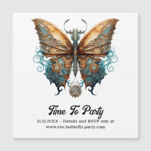 Steamlace Swallowtail Vlinder Steampunk Bruiloft