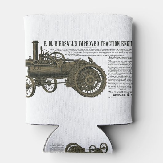 STEAMMOTOR BOERDERIJ TREKKERARTS BOERDERIJ BLIKJESKOELER (Achterkant)