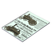 STEAMMOTOR BOERDERIJ TREKKERARTS BOERDERIJ NOTITIEBOEK (Linkerzijde)