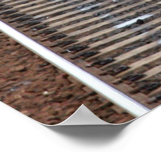 Steammotor De hertog van Gloucester Poster (Hoek)