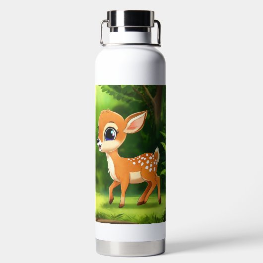 SteamNest – Premium Mug & Thermal Bottle Duo Waterfles (Achterkant)