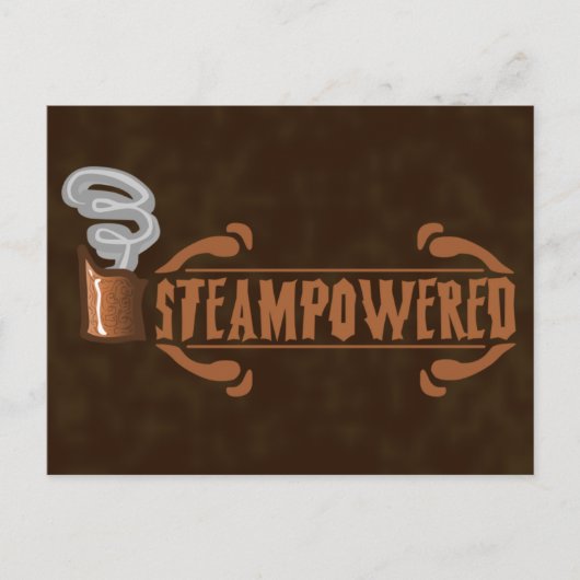 Steampowered Briefkaart (Voorkant)