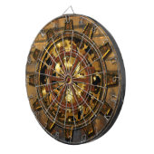 Steampunk 11 Dart Board-opties. Dartbord (Voorkant Rechts)
