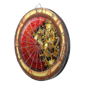 Steampunk 12 Dartboard opties Dartbord (Voorkant Rechts)