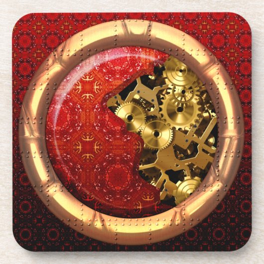 Steampunk 12A Onderzetter opties (Voorkant)