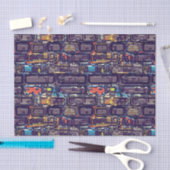 Steampunk 13A-13B afbeelding Opties Tissuepapier (Craft)