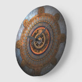 Steampunk 15 grote klok (Hoek)