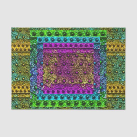 Steampunk 1 B, C, D & E Kleuropties Tissue Paper Tissuepapier (Voorkant)