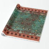 Steampunk 1 inpakpapier (Uitgerold)