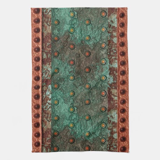 Steampunk 1 keukenhanddoek (Verticaal)