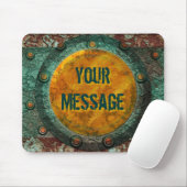 Steampunk 1A Mousepad Muismat (Met muis)