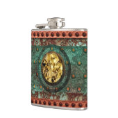 Steampunk 1B-opties voor gevlekte kolven Heupfles (Links)