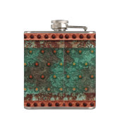 Steampunk 1B-opties voor gevlekte kolven Heupfles (Achterkant)