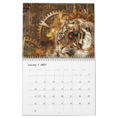 Steampunk 2025 Fantasy Kalender (Jan 2027)