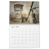 Steampunk 2027 Fantasie Kalender (Mar 2027)