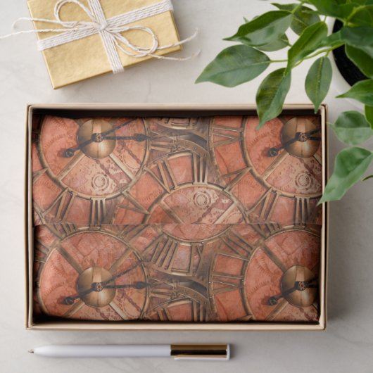 Steampunk 21 Tissue Paper Tissuepapier (Geschenk)