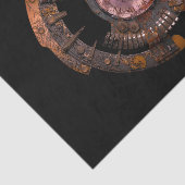 Steampunk 23 tissuepapier (Detail)