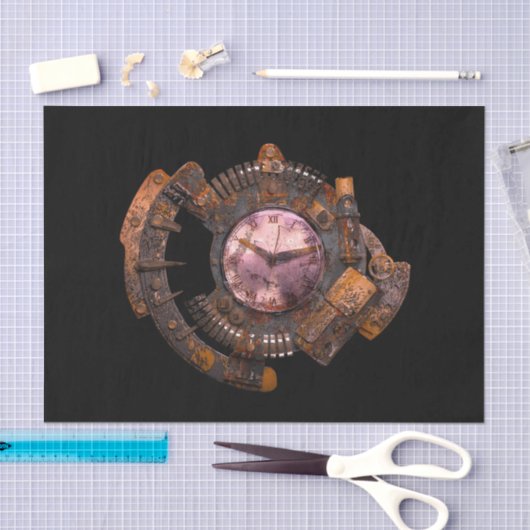 Steampunk 23 tissuepapier (Craft)