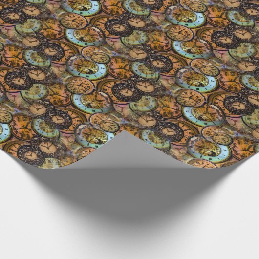 Steampunk 26 inpakpapier (Hoek)