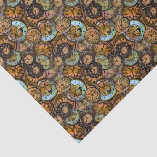 Steampunk 26 Tissue Paper Tissuepapier (Detail)