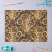 Steampunk 27A1 Weefseldocument Tissuepapier (Craft)