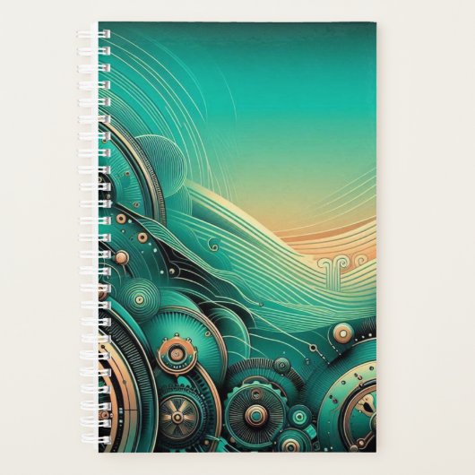 Steampunk 3D Planner (Voorkant)