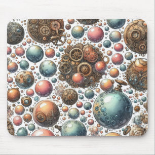 Steampunk Abstract Mousepad Muismat