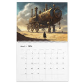 Steampunk Adventures Calendar Kalender (Mar 2026)