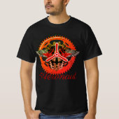 Steampunk Aeronaut, Himmelsmechanik Ärmelloses Shi T-shirt (Voorkant)