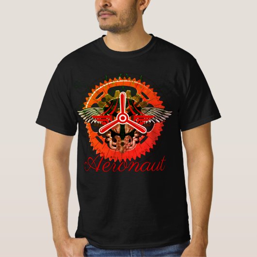 Steampunk Aeronaut, Himmelsmechanik Ärmelloses Shi T-shirt (Voorkant)