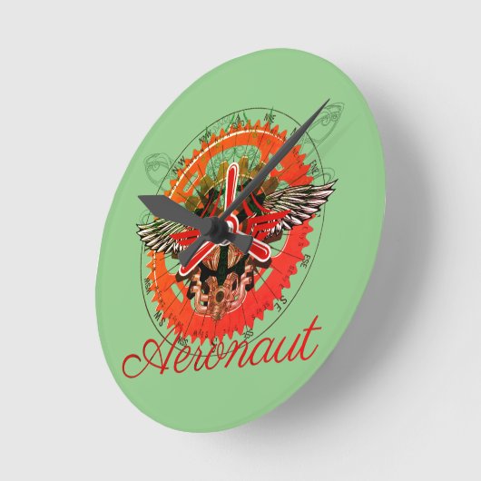 Steampunk Aeronaut, Himmelsmechanik Ronde Klok (Hoek)