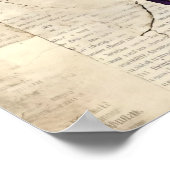 Steampunk Afro-Amerikaanse vrouw Poster (Hoek)