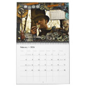 Steampunk (agenda) kalender (Feb 2026)