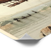 Steampunk Airship 1 Poster (Hoek)