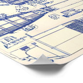 Steampunk Airship 4 Poster (Hoek)