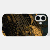 SteamPunk Airship Case-Mate iPhone Case (Achterkant (horizontaal))