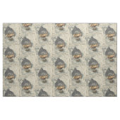 steampunk Airship Compass en Antiek Map Stof (Fat Quarter)
