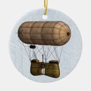 Steampunk Airship Ornament