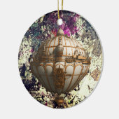 Steampunk Airship Ornament - Whimsical Heights (Links)