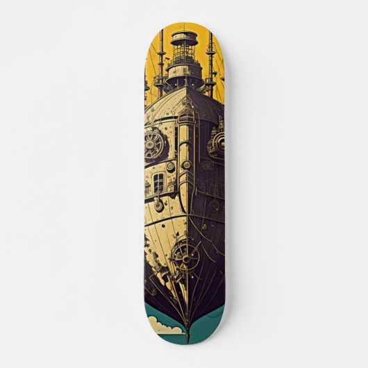 Steampunk Airship Skateboard Adventure (Voorkant)