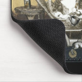 Steampunk Alice Muismat (Hoek)