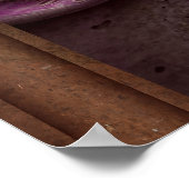 Steampunk - Alphabet - O is voor Octopus Poster (Hoek)