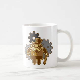 Steampunk Android Koffiemok