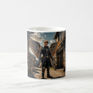 Steampunk Angel Koffiemok