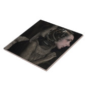 Steampunk Angel Tegeltje (Zijkant)