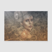 Steampunk Angel Tissuepapier (Voorkant)