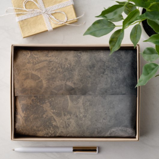 Steampunk Angel Tissuepapier (Geschenk)