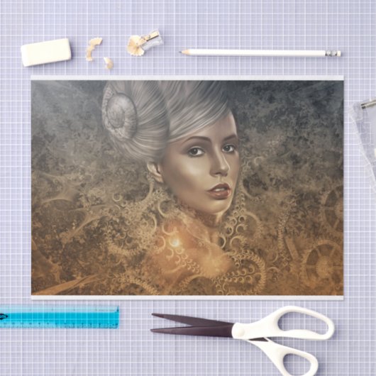 Steampunk Angel Tissuepapier (Craft)