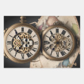 Steampunk Animal Collection - Giraffe Decoupage Inpakpapier Vel (Voorkant 2)